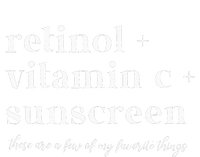 Retinol Vitamin C And Sunscreen Aesthetic Esthetician Nurse T-Shirt