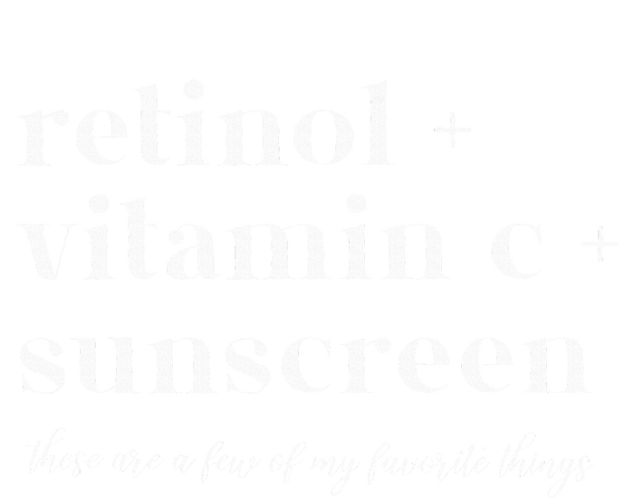 Retinol Vitamin C And Sunscreen Aesthetic Esthetician Nurse T-Shirt