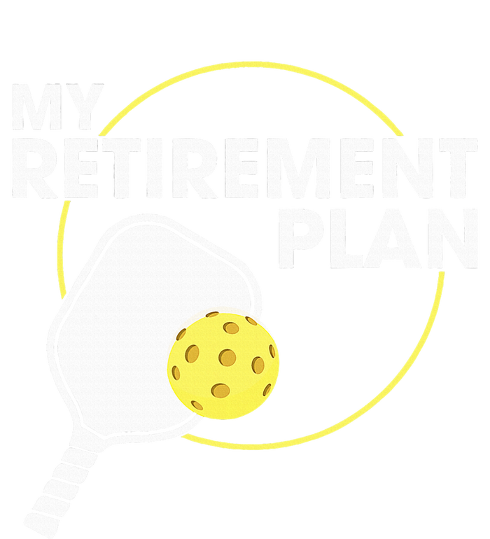 Retired Pickleball My Retirement Plan Pickleball Paddle Long Sleeve Shirt