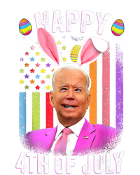 Funny Biden Happy 4th Of July Confused Easter Biden Bunny Dry Zone Grid Polo