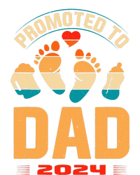 Promoted To Daddy 2024 Vintage Soon To Be New Dad Father Day T-Shirt