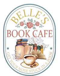 BelleS Book Cafe Bellebook Shop High Crown Mesh Back Trucker Hat