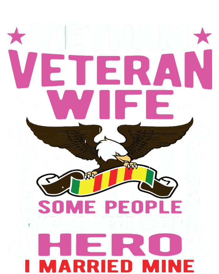 Some People Never Meet Their Hero Vietnam Veteran Wife V-Neck T-Shirt