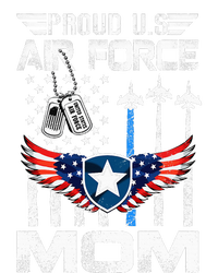 Proud U.S A.Ir Force Mom Flag Graduation Mom Toddler T-Shirt