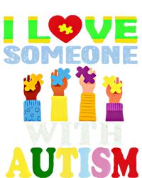 Autism Awareness I Love Someone With Autism Gift Insulated Varsity Jacket