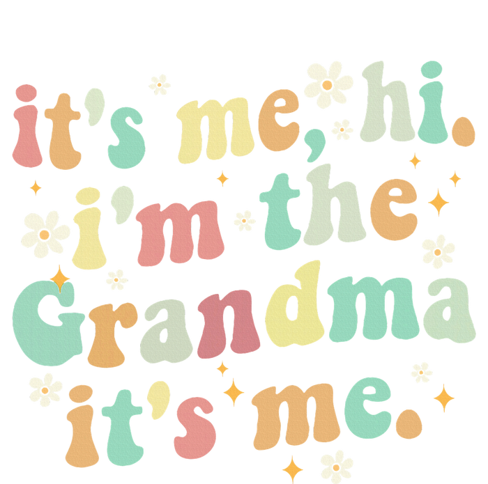 ItS Me Hi IM The Grandma ItS Women's Fleece Hoodie