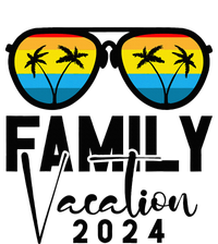 Family Vacation 2024 Beach Summer Garment-Dyed Heavyweight T-Shirt