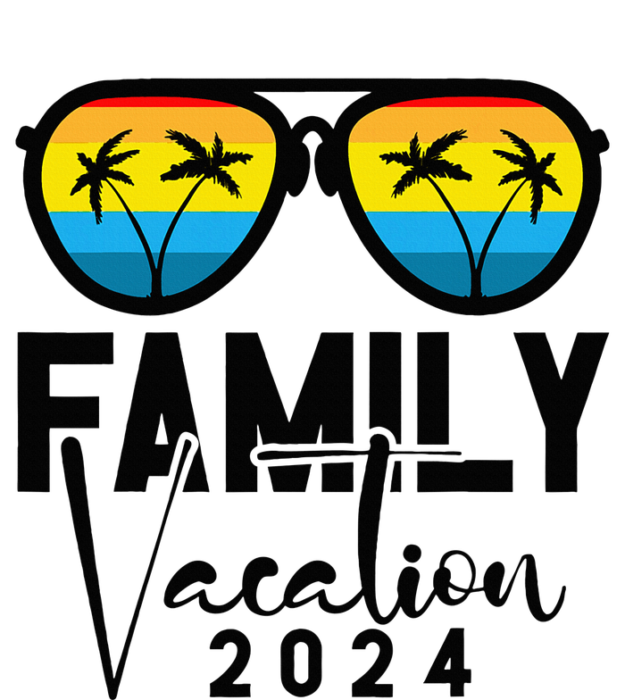 Family Vacation 2024 Beach Summer Garment-Dyed Heavyweight T-Shirt