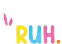 Bruh Easter Day Meme Funny Saying Bro Greeting Teens Women's Tri-Blend 3/4-Sleeve Raglan Shirt