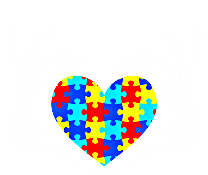 Autism Awareness Love Heart Puzzle Piece Autism Familly Cool Gift Ladies Essential Tank