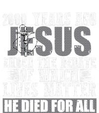 2000 Years Ago Jesus Ended The Debate Christian Believe T-Shirt