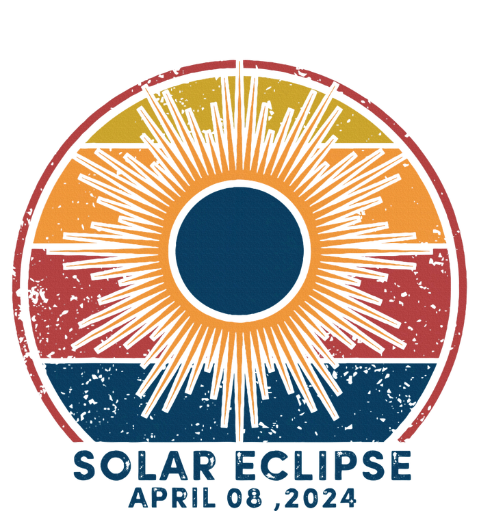 Total Solar Eclipse April 8 2024 V-Neck T-Shirt