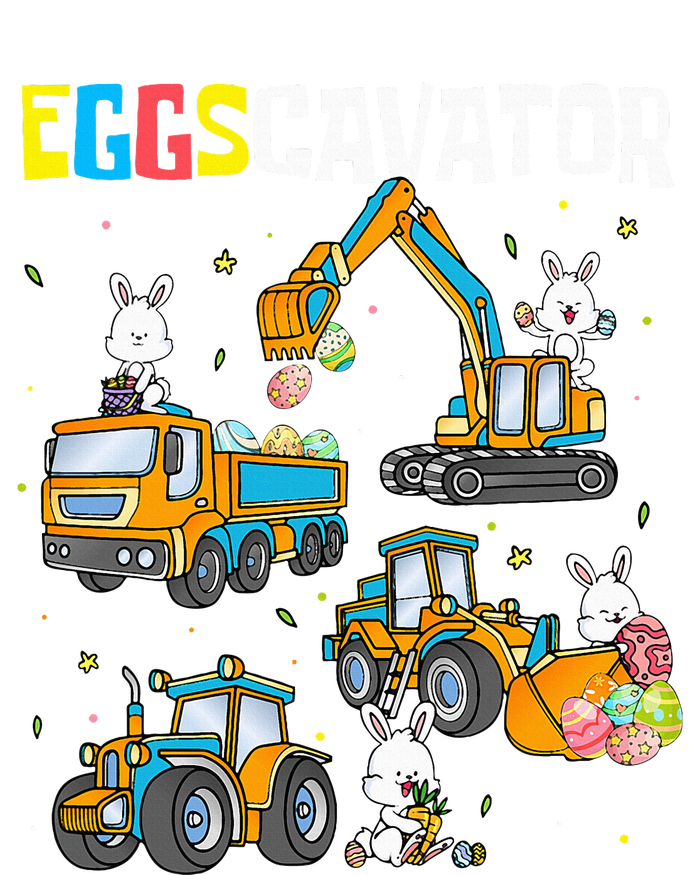 Eggscavator Easter S Construction Trucks Sustainable Knit Beanie