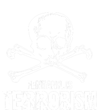 Fentanyl Is Terrorism Skull And Bones We Fight Monster Women's T-Shirt