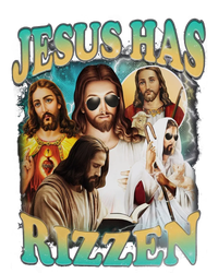 Jesus Has Rizzen Womens California Wash Sweatshirt