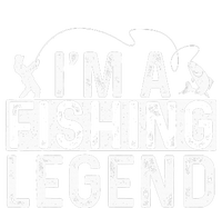 IM A Fishing Legend Fisherman Fish Lover Angling Women's V-Neck T-Shirt