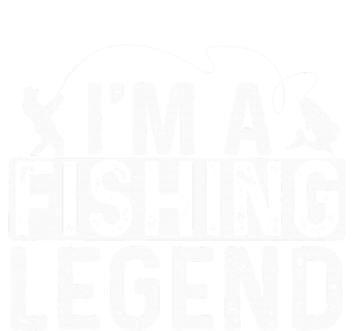 IM A Fishing Legend Fisherman Fish Lover Angling Women's V-Neck T-Shirt