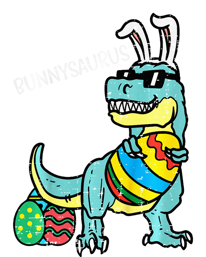 Bunnysaurus Trex Bunny Boy Easter Dinosaur Baby Bodysuit