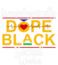 Unapologetic Dope Black Social Worker African American Women's Strappy Tank