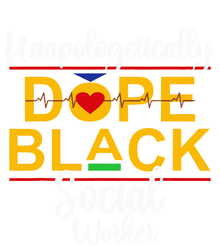 Unapologetic Dope Black Social Worker African American Women's Strappy Tank