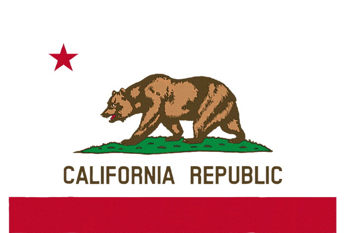 California Republic Flag Patriotic State Travel Usa T-Shirt