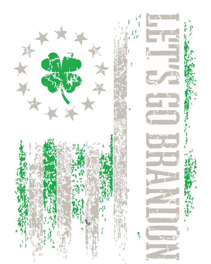 American Flag Patriots Lets Go Brandon St Patricks Day Tie-Dye T-Shirt