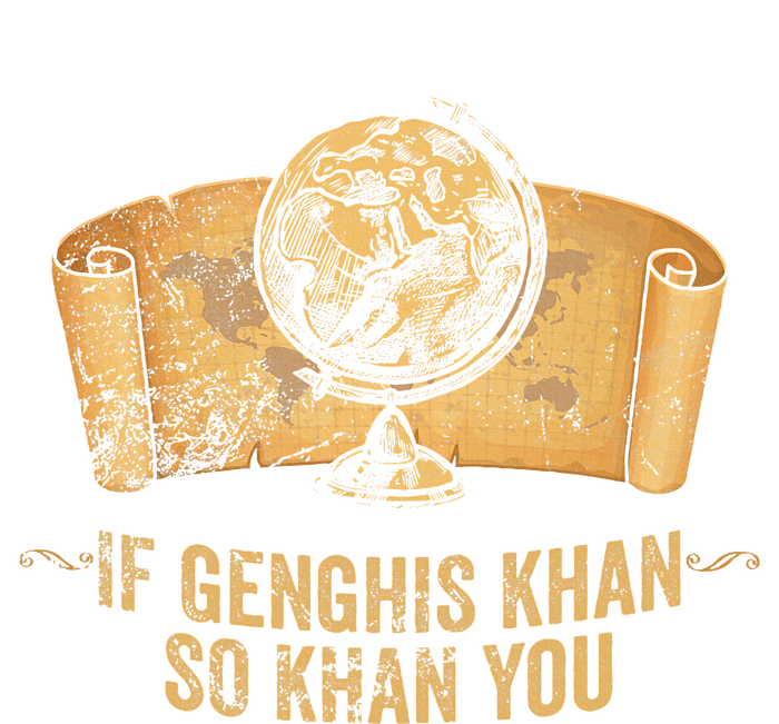 Funny Ap World History Pun If Genghis Khan So Khan You Wool Snapback Cap