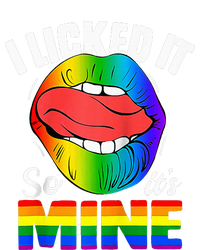 I Licked It So Its Mine Funny Rainbow Lips Lgbt Kids T-Shirt