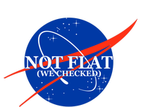 Not Flat We Checked Nasa Anti Flat Earth Women's T-Shirt