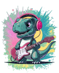 Cute Dinosaur Playing A Guitar T-Shirt