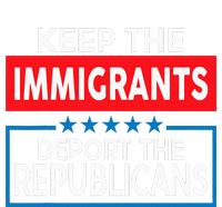 Keep The Immigrants Deport The Republicans Button