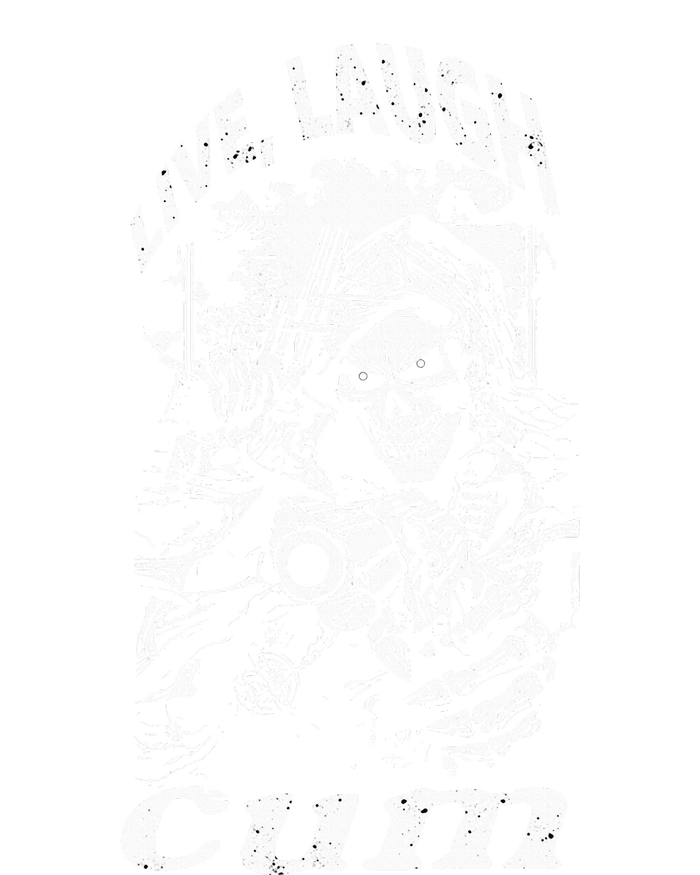 Live Laugh Cum Reaper Funny Premium T-Shirt