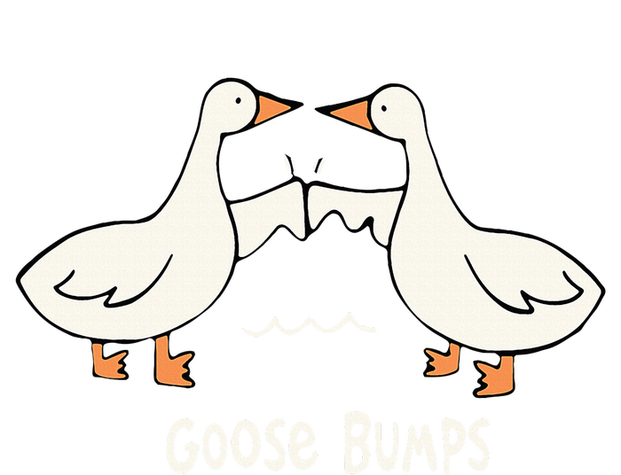 Cute Goose Bumps Funny Animal Pun Lover Mousepad