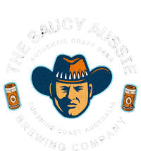 The Saucy Aussie Craft Beer Sunshine Coast Australia Beer Tall Hoodie