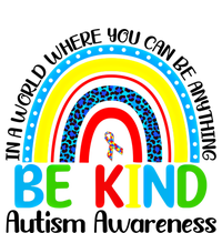 Autism Be Kind Rainbow Kindness Autism Awareness Month Gift Short Acrylic Beanie