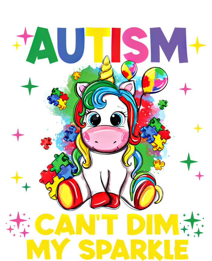 Autism CanT Dim My Unicorn Autism Awareness Meaningful Gift T-Shirt