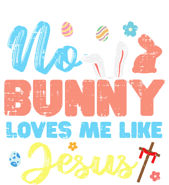 Easter No Bunny Loves Me Like Jesus Religious Pajama Set