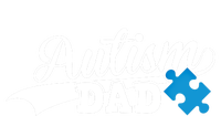 Autism Dad Awareness Support Gift Puzzle Gift T-Shirt