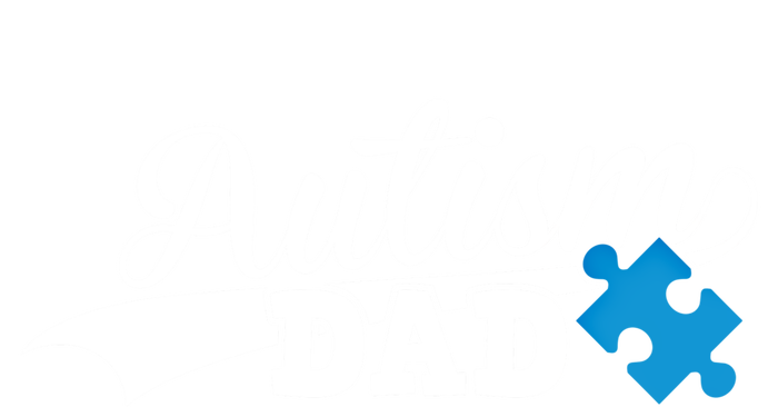 Autism Dad Awareness Support Gift Puzzle Gift T-Shirt