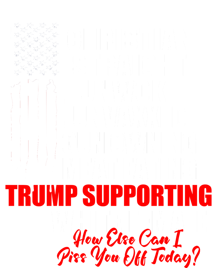 Christian Straight Unwoke Unvaxxed Gun Owning Meat Eating Trump Supporter Female Canvas