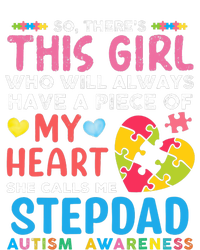 ThereS This Girl She Calls Me Stepdad Autism Awareness Women’s Perfect Tri Rocker Tank