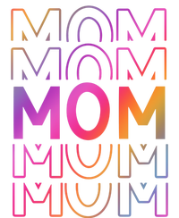 Mom Mothers Day Colorful Rainbow T-Shirt