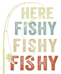 Fishing Here Fishy Funny Kids Sweatshirt