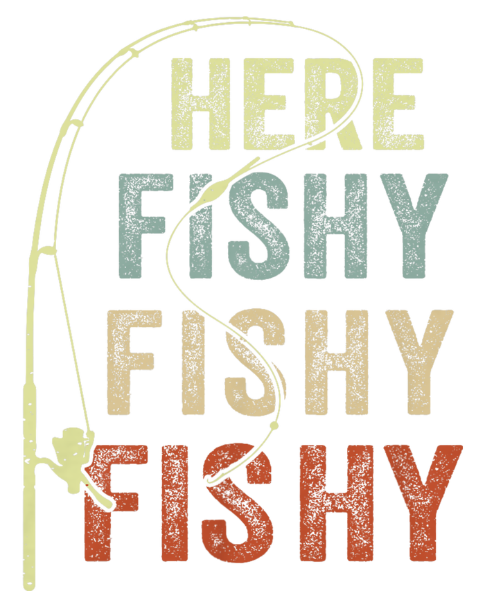 Fishing Here Fishy Funny Kids Sweatshirt