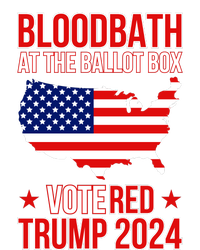 Trump Bloodbath At The Ballot Box 2024 Vote Red Softstyle Adult Sport Polo