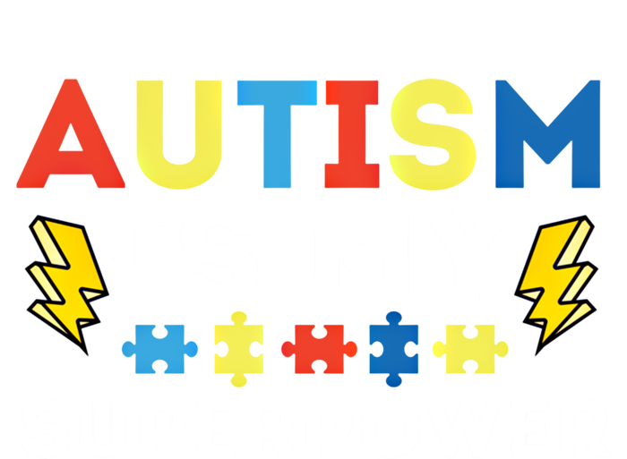 Autism Is My Superpower Autistic Advocate Gift Ladies Essential Flowy Tank