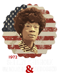 Shirley Chisholm Unbought And Unbossed Women's Crop Top Tee