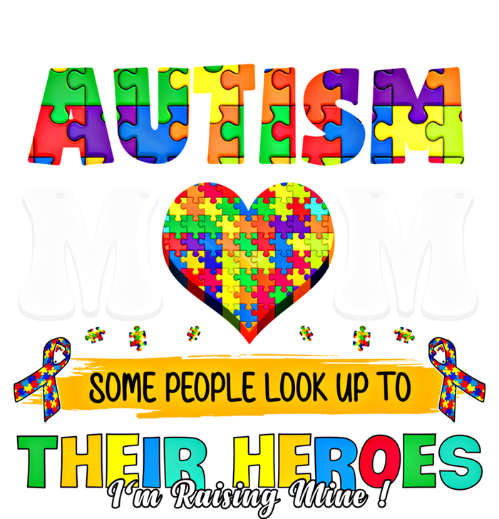 Autism Mom Some People Look Up Their Heroes IM Raising Mine Great Gift Coaster