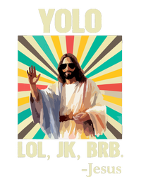 Yolo Lol Jk Brb Jesus Funny Easter Christians Resurrection Tall T-Shirt