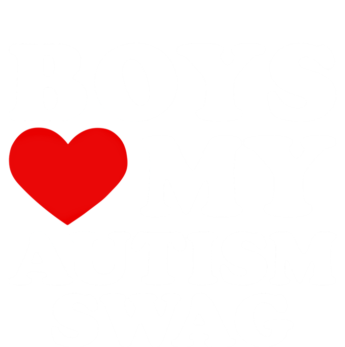 Love My Autism Swag Gift Funny Heart Autism Awareness Gift T-Shirt